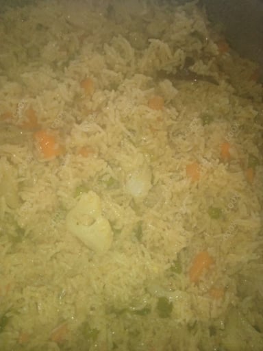 Delicious Veg Pulao prepared by COOX