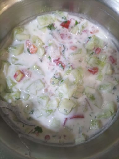 Delicious Mix Veg Raita prepared by COOX