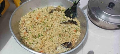 Delicious Veg Biryani prepared by COOX