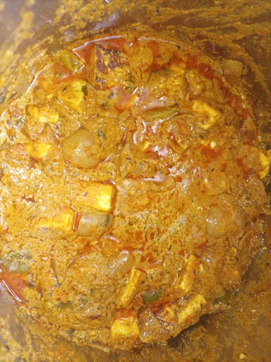 Delicious Kadhai Paneer prepared by COOX