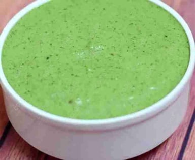 Delicious Green Chutney prepared by COOX