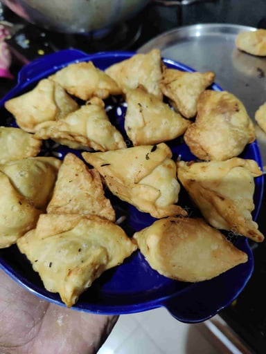 Delicious Mini Samosas prepared by COOX