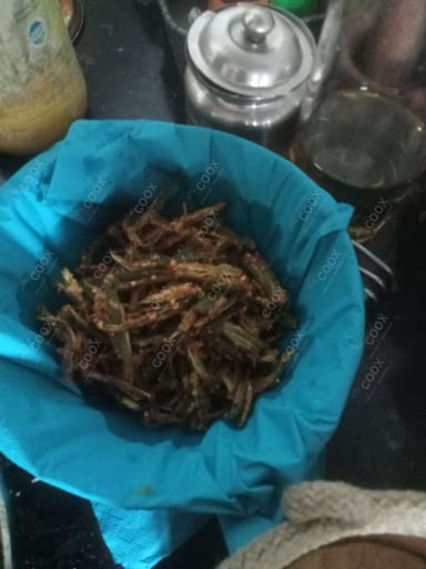 Delicious Kurkuri Bhindi prepared by COOX