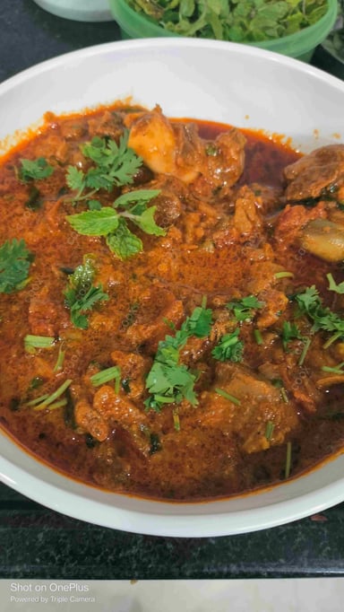 Delicious Chettinad Chicken prepared by COOX