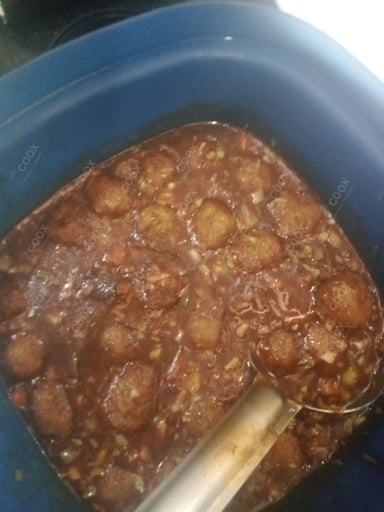 Delicious Veg Manchurian (Gravy) prepared by COOX