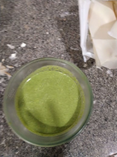 Delicious Green Chutney prepared by COOX