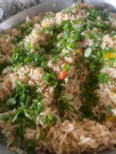 Tasty Burnt Garlic Rice cooked by COOX chefs cooks during occasions parties events at home