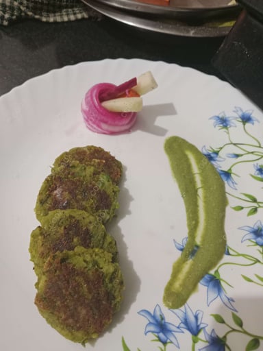 Delicious Hariyali Kebab prepared by COOX