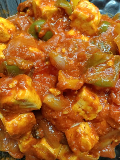 Delicious Kadhai Paneer prepared by COOX