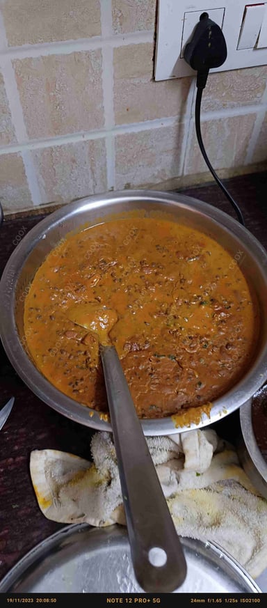 Delicious Dal Makhni prepared by COOX