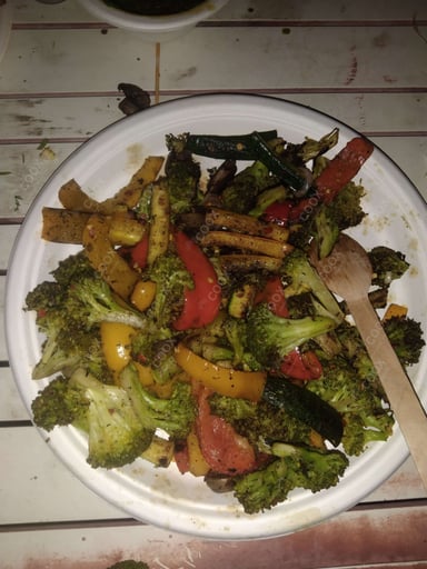 Tasty Grilled Vegetables cooked by COOX chefs cooks during occasions parties events at home