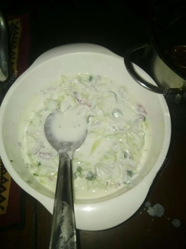 Delicious Plain Raita prepared by COOX