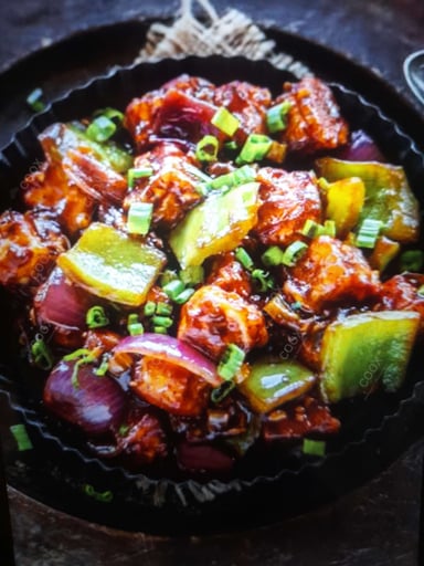 Delicious Chilli Paneer (Dry) prepared by COOX