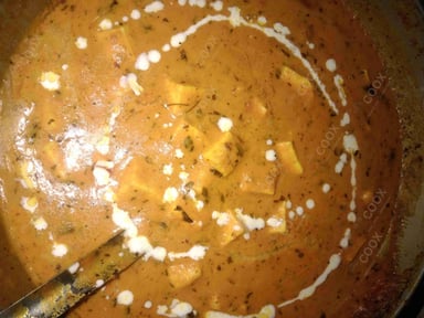 Delicious Shahi Paneer prepared by COOX