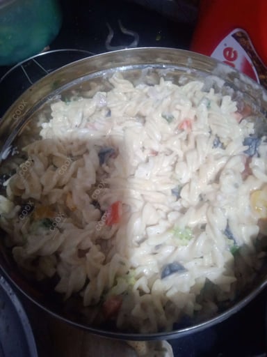 Delicious Pasta in White Sauce prepared by COOX