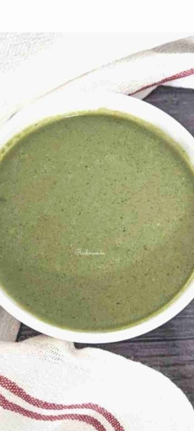 Delicious Green Chutney prepared by COOX