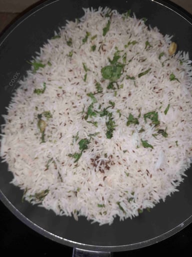 Delicious Jeera Rice prepared by COOX