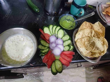 Delicious Green Chutney prepared by COOX