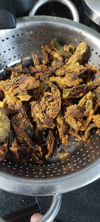 Delicious Kurkuri Bhindi prepared by COOX