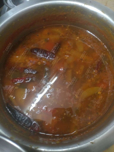 Tasty Sambhar cooked by COOX chefs cooks during occasions parties events at home