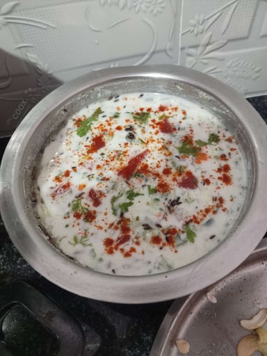 Delicious Plain Raita prepared by COOX