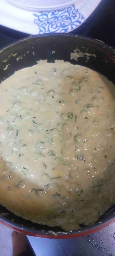 Delicious Methi Matar Malai prepared by COOX