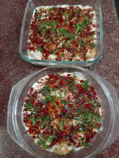 Delicious Dahi Bhalla prepared by COOX