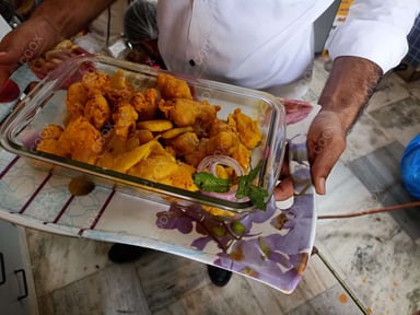 Tasty Mix Pakode cooked by COOX chefs cooks during occasions parties events at home