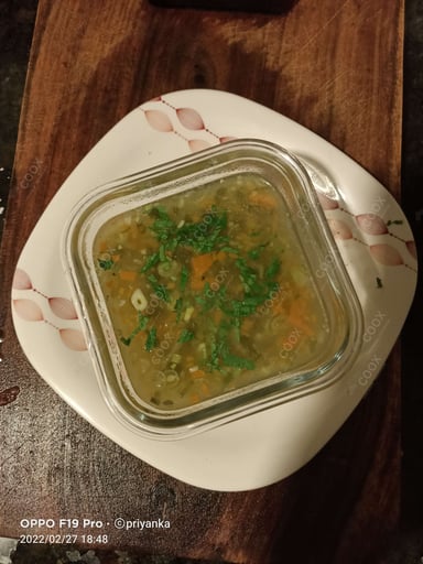 Delicious Lemon Coriander Soup prepared by COOX