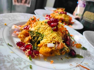 Delicious Aloo Tikki Chaat prepared by COOX