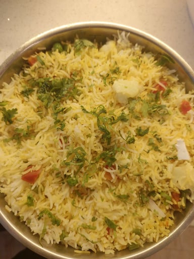 Delicious Veg Pulao prepared by COOX