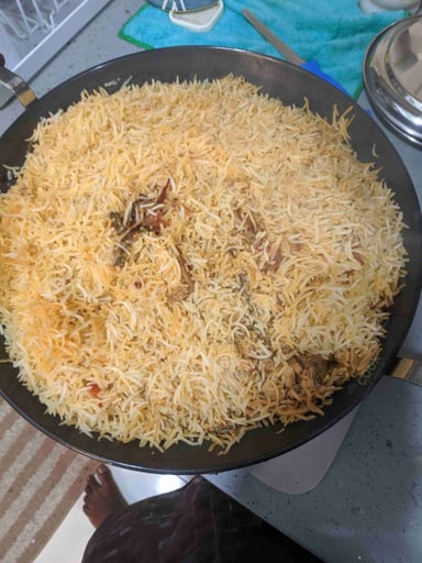 Delicious Chicken Biryani prepared by COOX