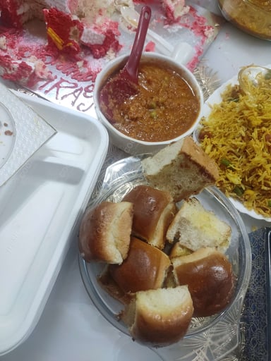 Tasty Pav Bhaji cooked by COOX chefs cooks during occasions parties events at home