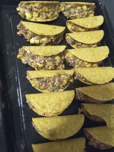 Tasty Veg Taco cooked by COOX chefs cooks during occasions parties events at home