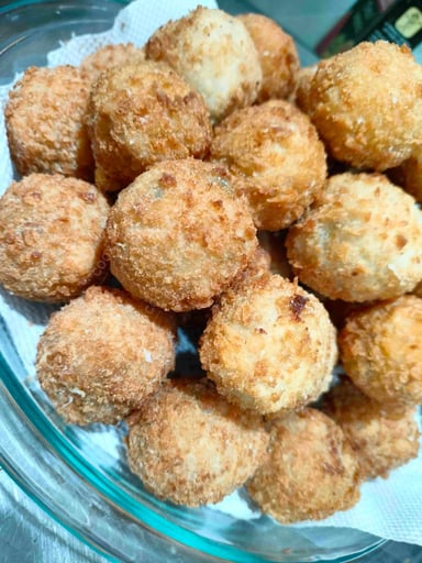 Delicious Fried Cheese Balls prepared by COOX