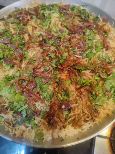 Delicious Chicken Biryani prepared by COOX