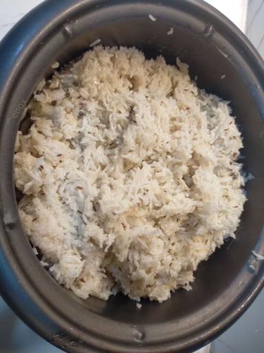 Delicious Jeera Rice prepared by COOX