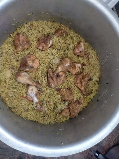 Delicious Chicken Biryani prepared by COOX