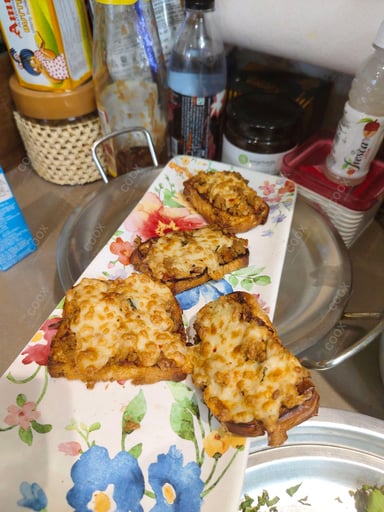 Delicious Tomato Mushroom Bruschetta prepared by COOX