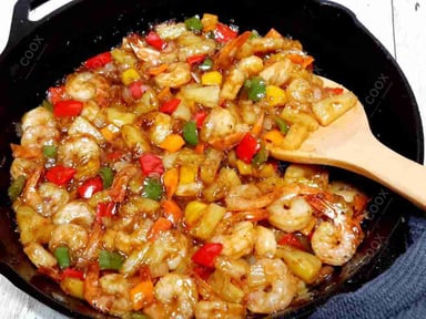 Tasty Pan Fried Pineapple cooked by COOX chefs cooks during occasions parties events at home