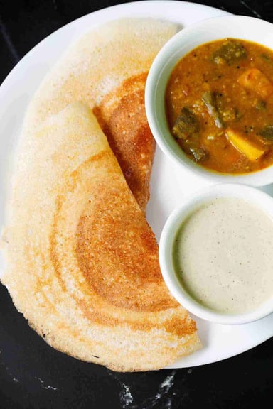 Tasty Dosa (Plain & Masala) cooked by COOX chefs cooks during occasions parties events at home