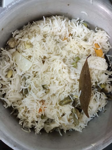 Delicious Veg Pulao prepared by COOX