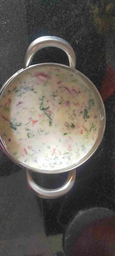 Delicious Mix Veg Raita prepared by COOX