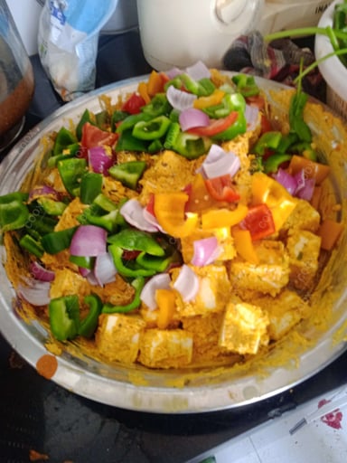 Delicious Paneer Tikka prepared by COOX