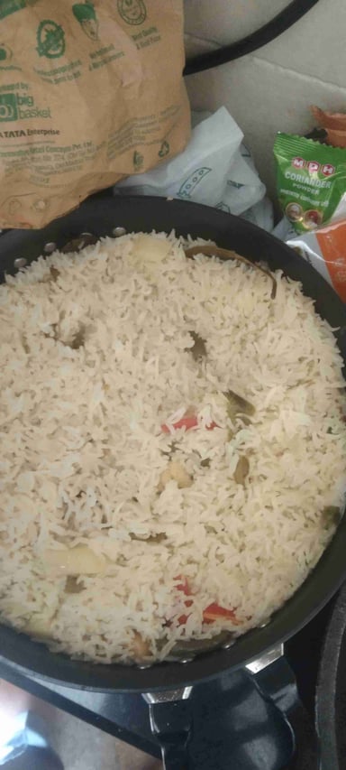 Delicious Veg Pulao prepared by COOX