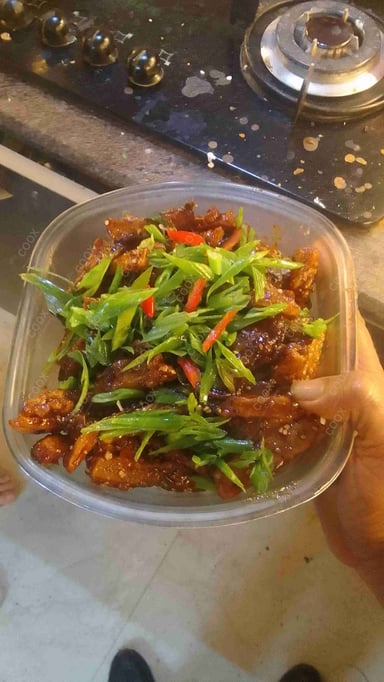 Delicious Honey Chilli Potato prepared by COOX