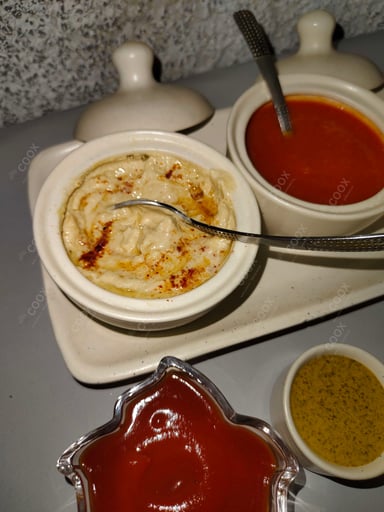 Tasty Hummus Dip cooked by COOX chefs cooks during occasions parties events at home