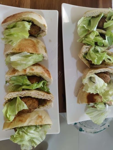 Delicious Falafel Pockets prepared by COOX