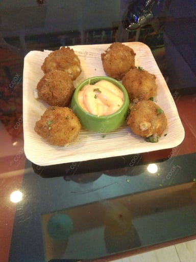 Delicious Fried Cheese Balls prepared by COOX