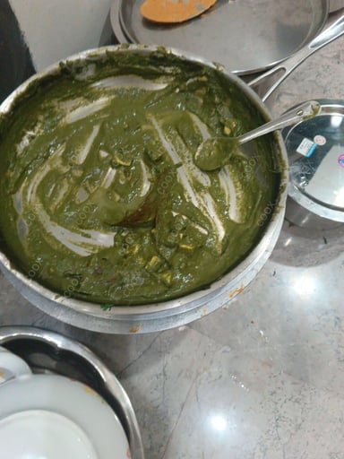 Tasty Palak Paneer cooked by COOX chefs cooks during occasions parties events at home